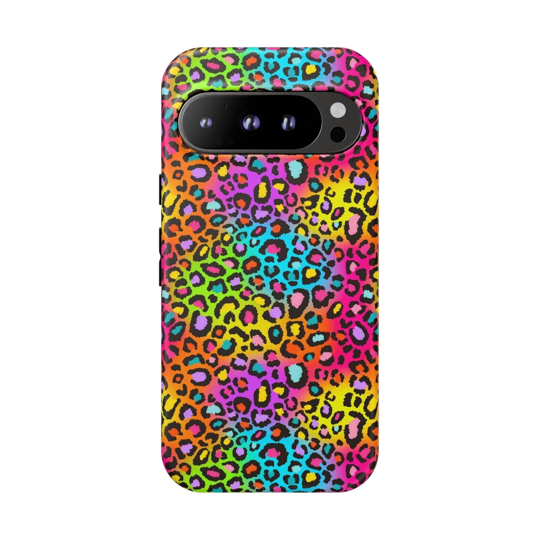 Bespattered Facade Rainbow Leopard Tough Case by Bespattered Facade