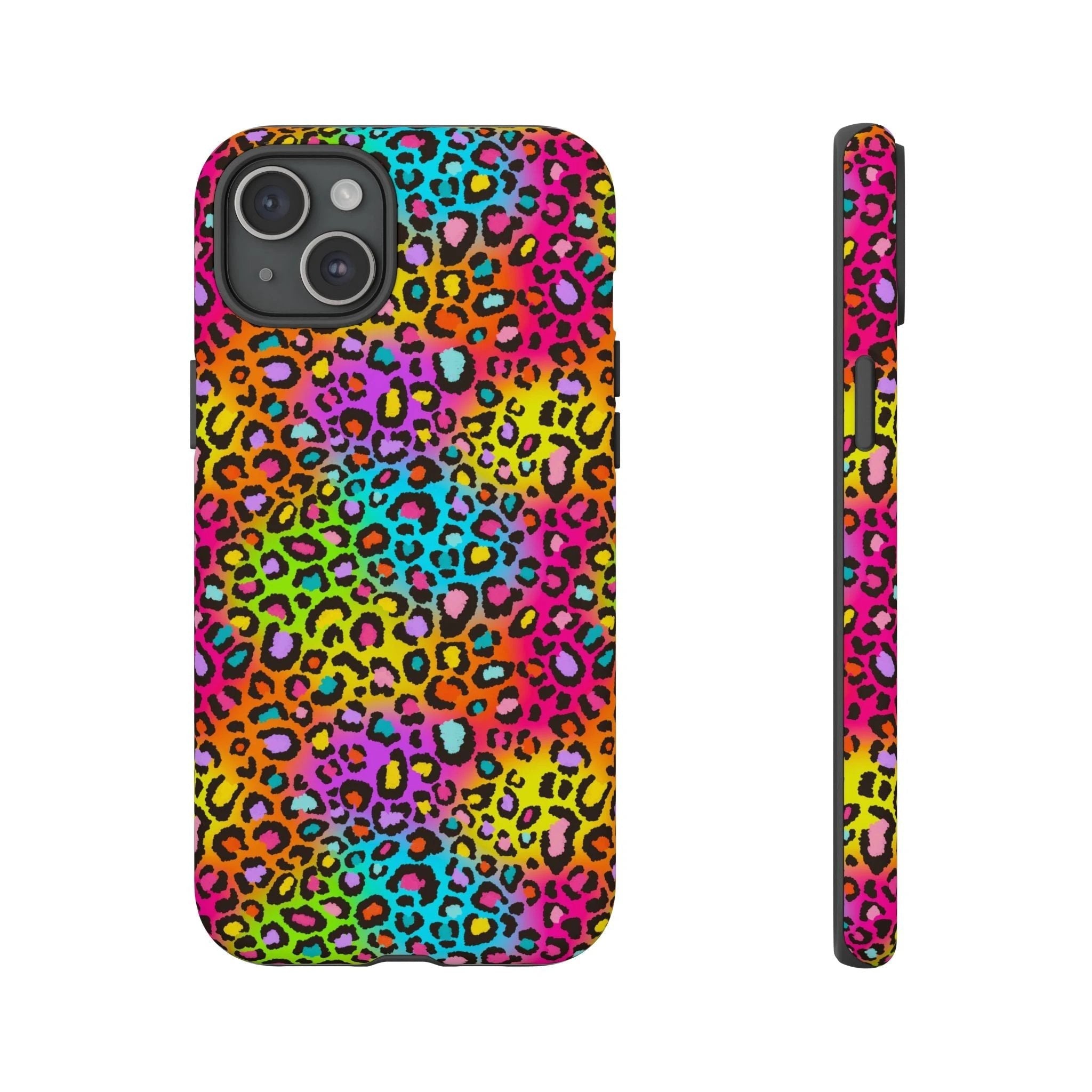 Bespattered Facade Rainbow Leopard Tough Case by Bespattered Facade