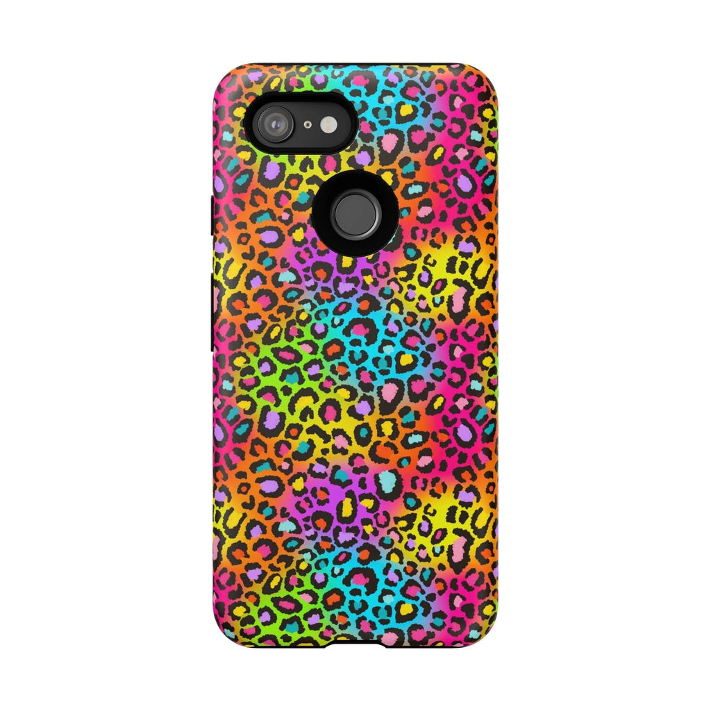 Bespattered Facade Rainbow Leopard Tough Case by Bespattered Facade