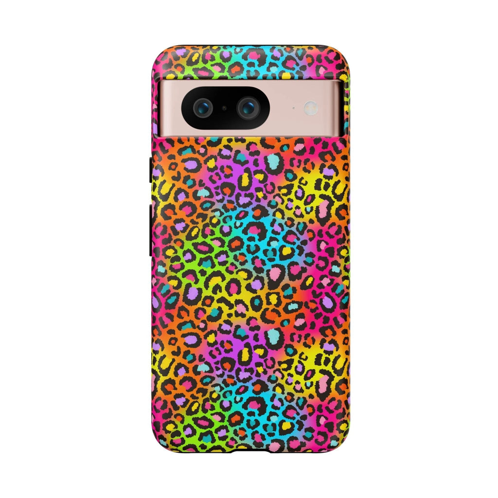 Bespattered Facade Rainbow Leopard Tough Case by Bespattered Facade