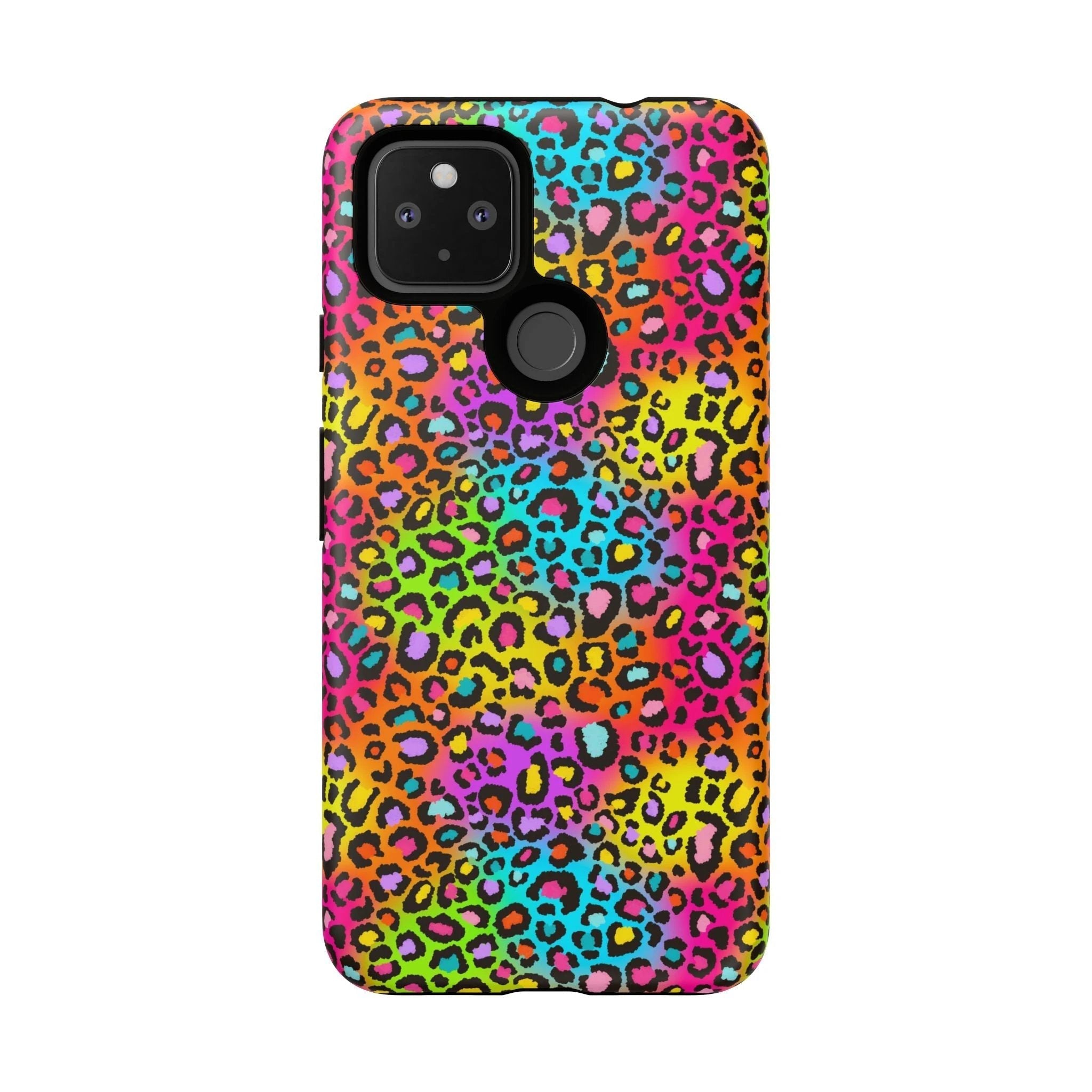 Bespattered Facade Rainbow Leopard Tough Case by Bespattered Facade