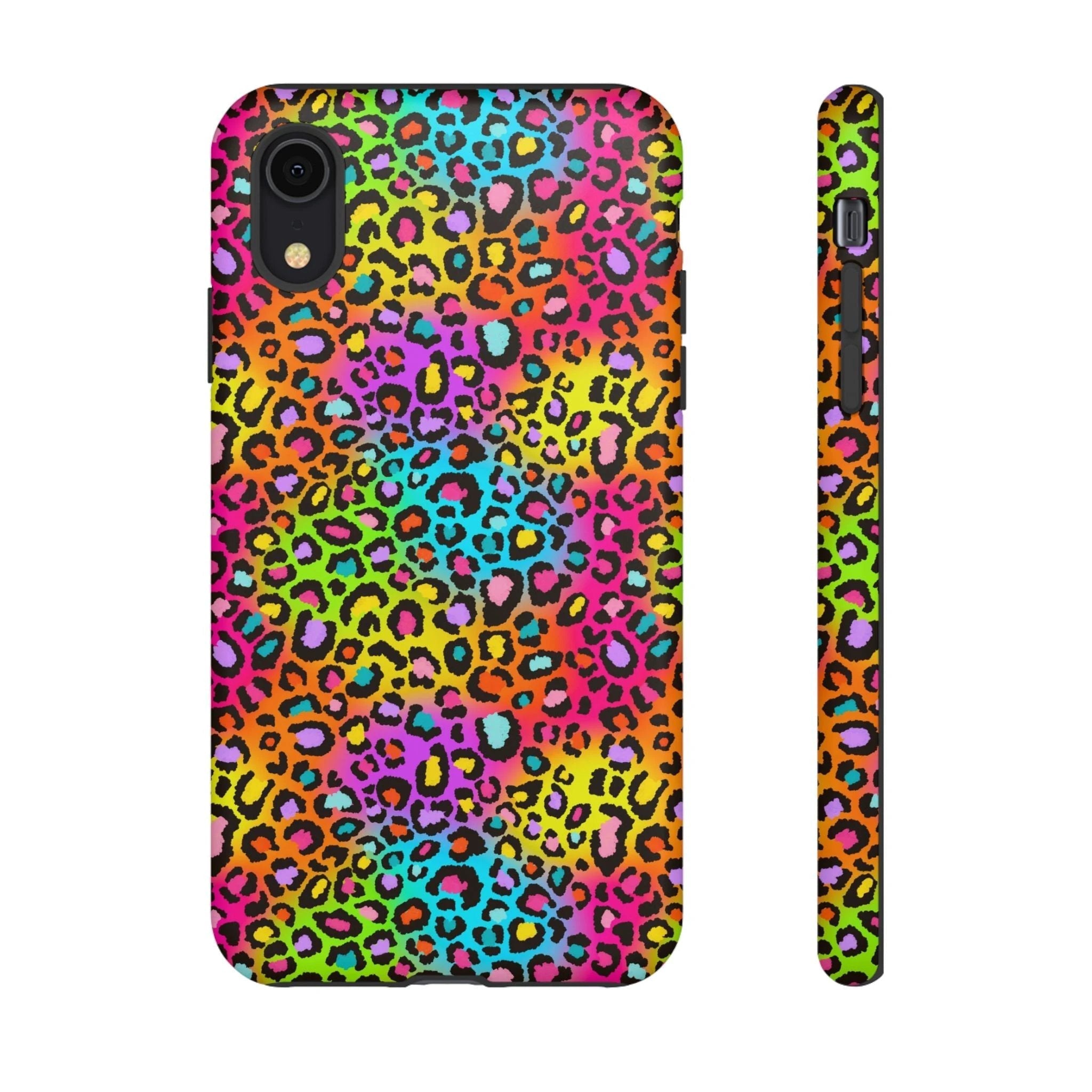 Bespattered Facade Rainbow Leopard Tough Case by Bespattered Facade