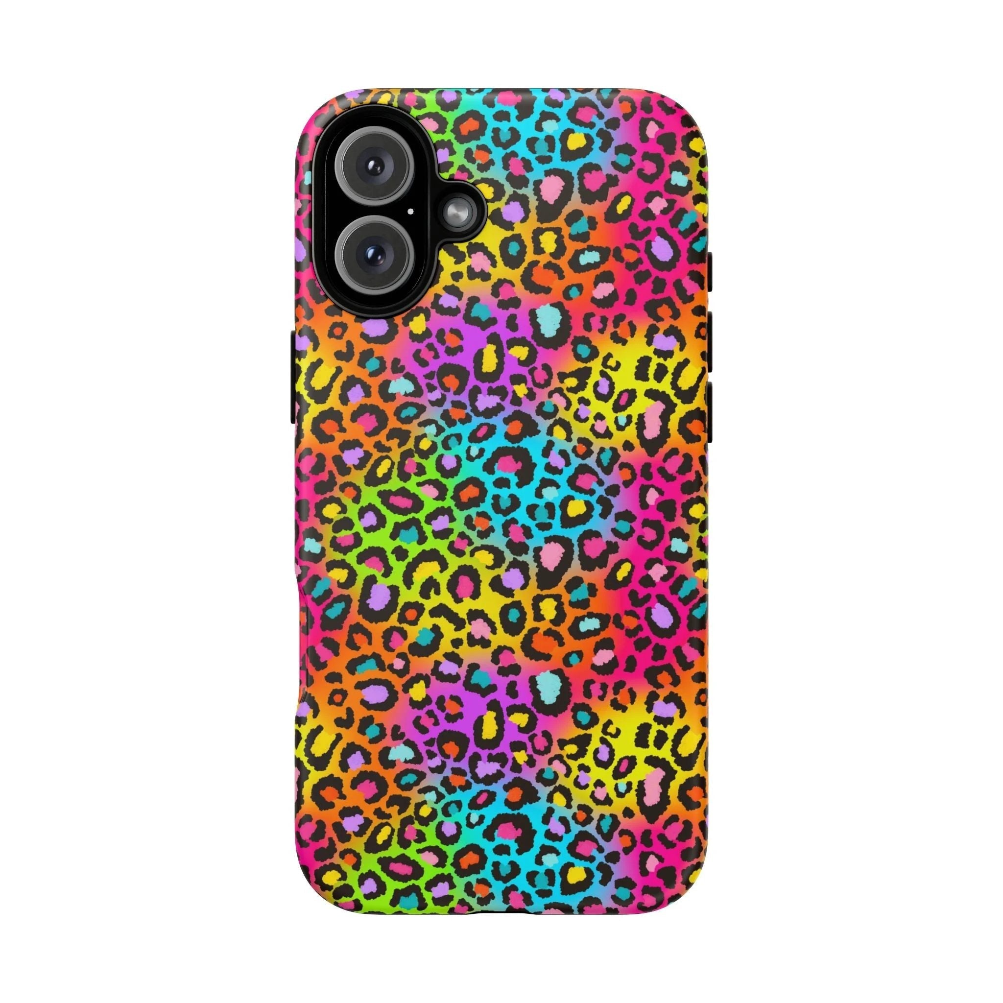 Bespattered Facade Rainbow Leopard Tough Case by Bespattered Facade