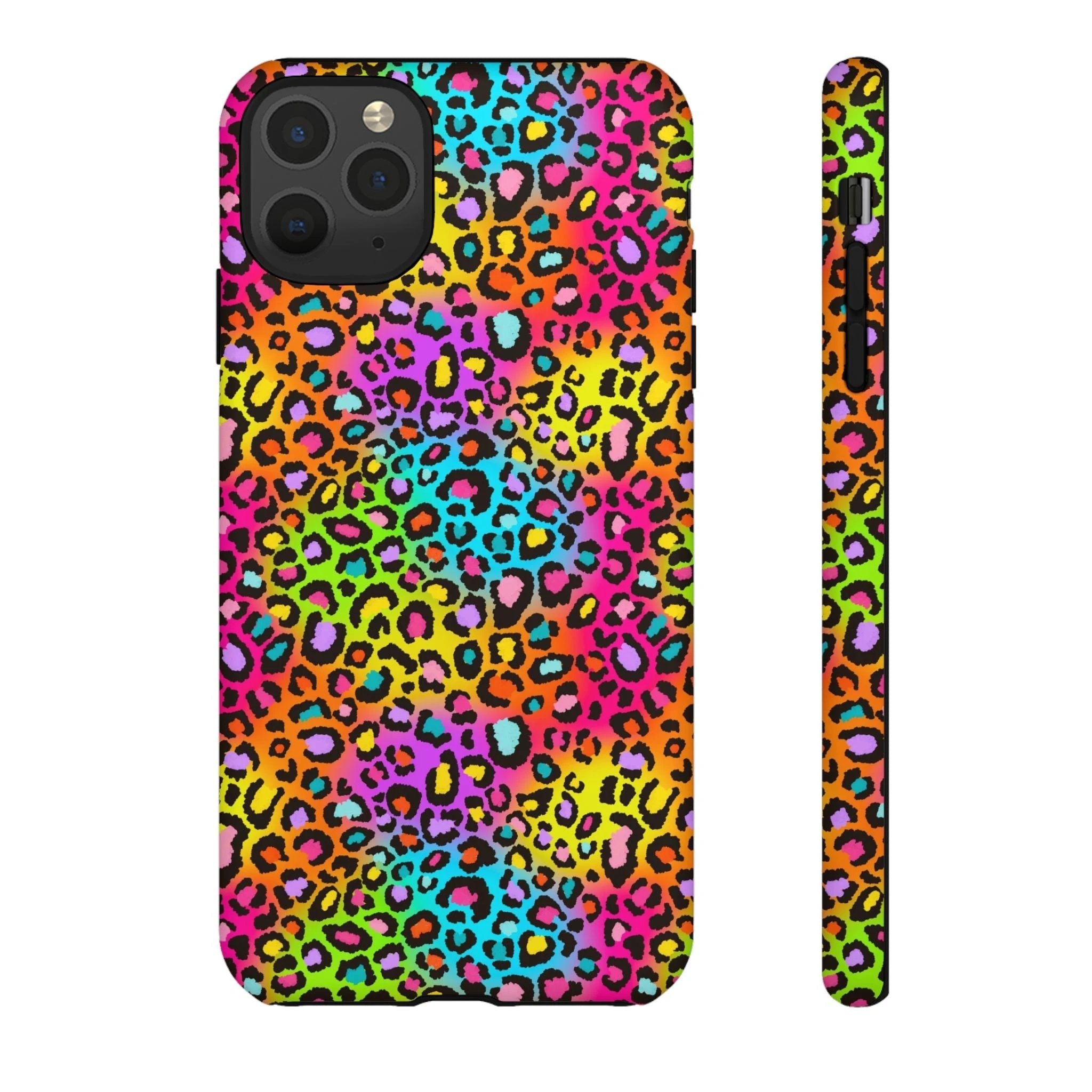 Bespattered Facade Rainbow Leopard Tough Case by Bespattered Facade