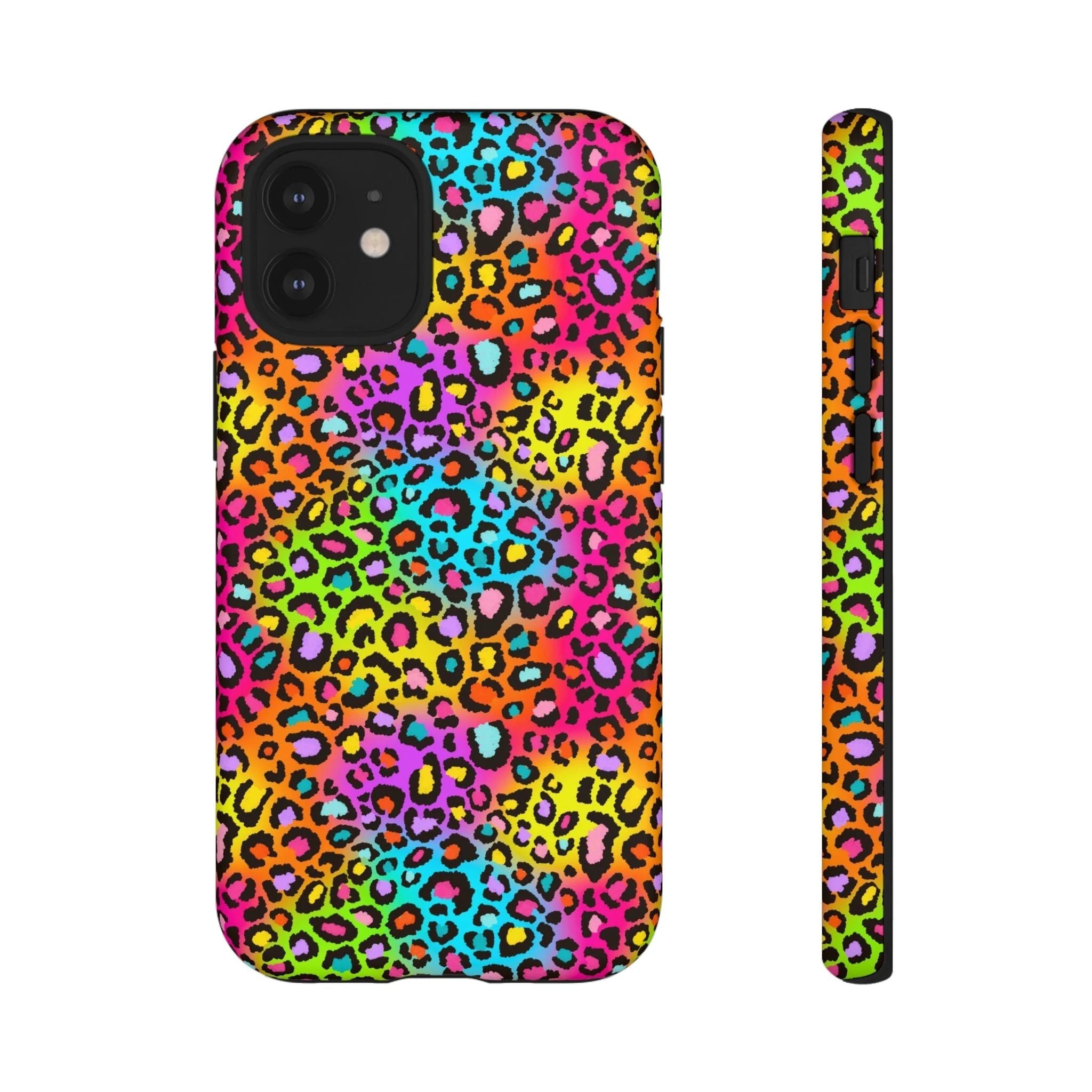 Bespattered Facade Rainbow Leopard Tough Case by Bespattered Facade