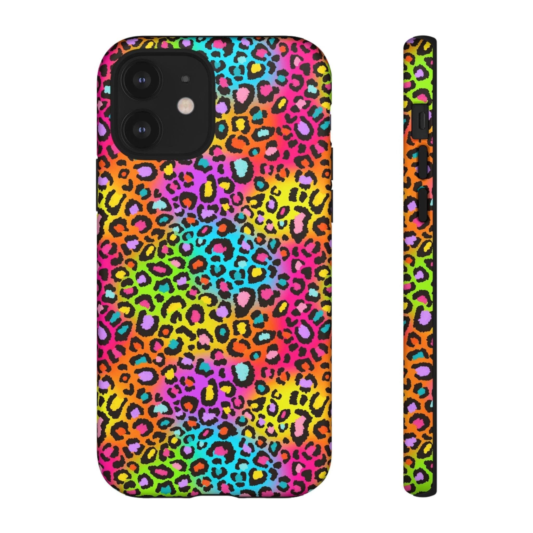 Bespattered Facade Rainbow Leopard Tough Case by Bespattered Facade