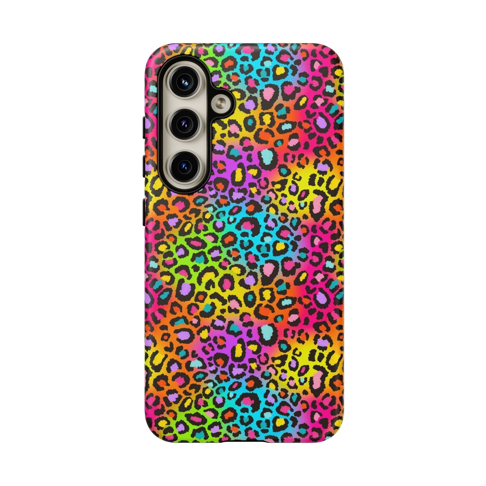 Bespattered Facade Rainbow Leopard Tough Case by Bespattered Facade