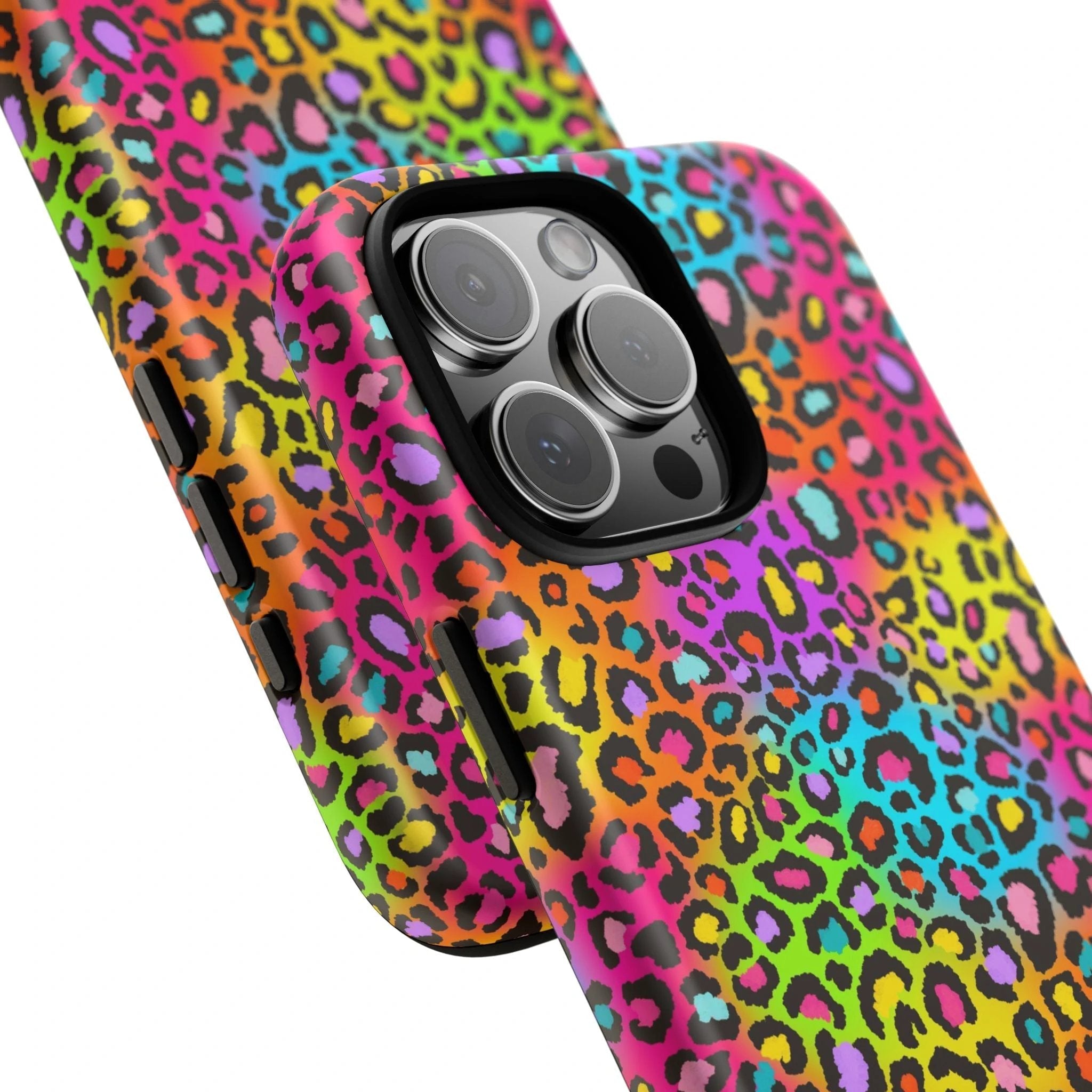 Bespattered Facade Rainbow Leopard Tough Case by Bespattered Facade