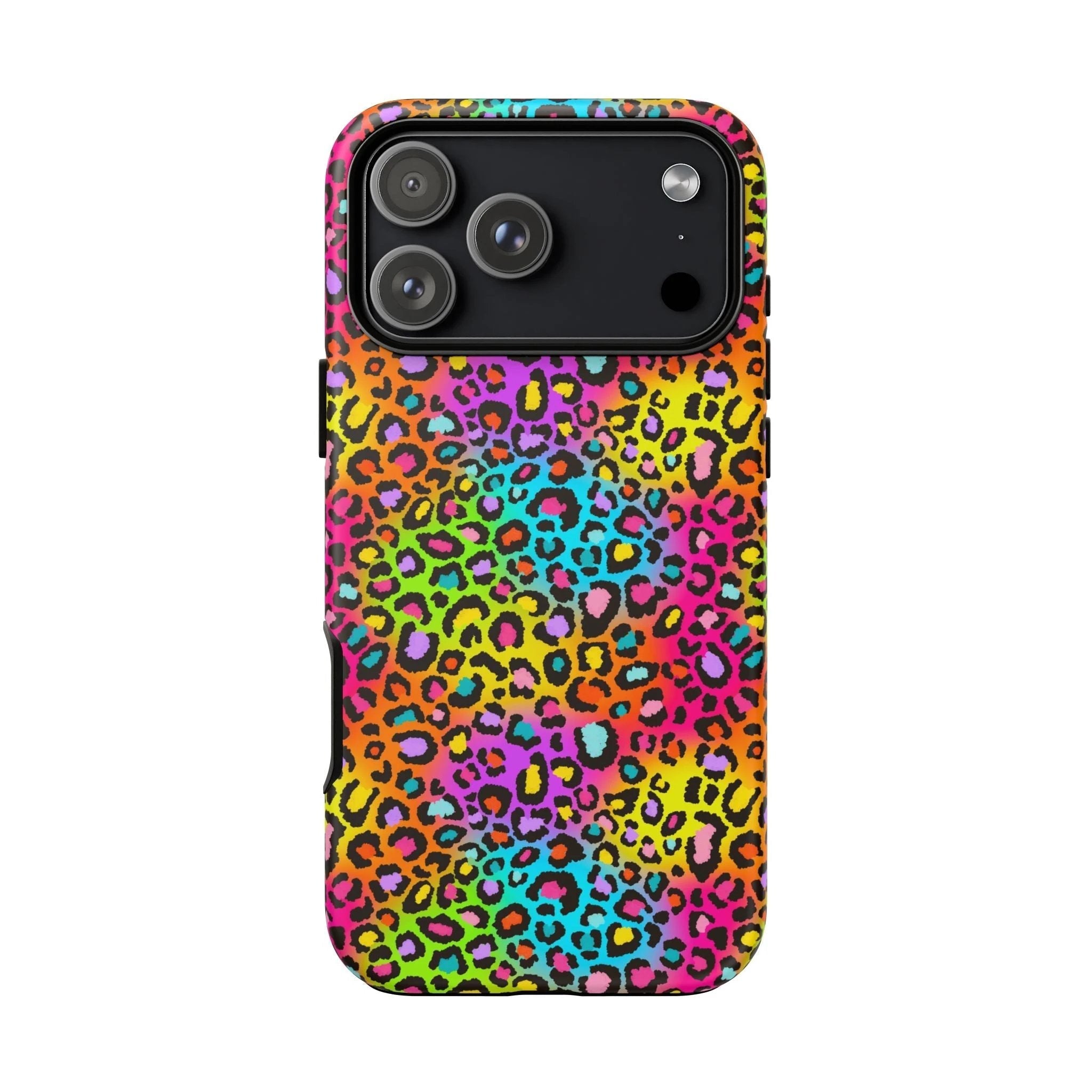 Bespattered Facade Rainbow Leopard Tough Case by Bespattered Facade