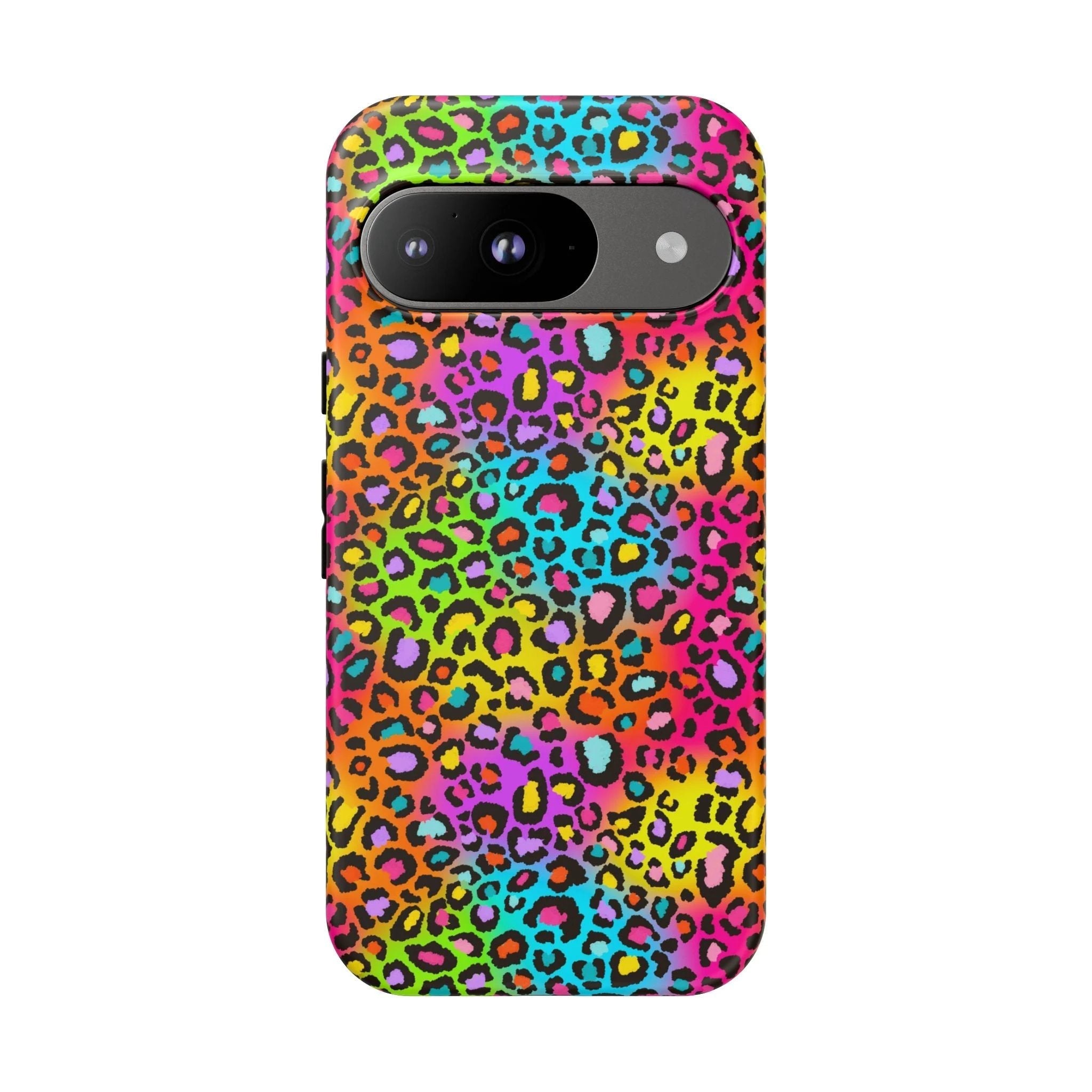 Bespattered Facade Rainbow Leopard Tough Case by Bespattered Facade