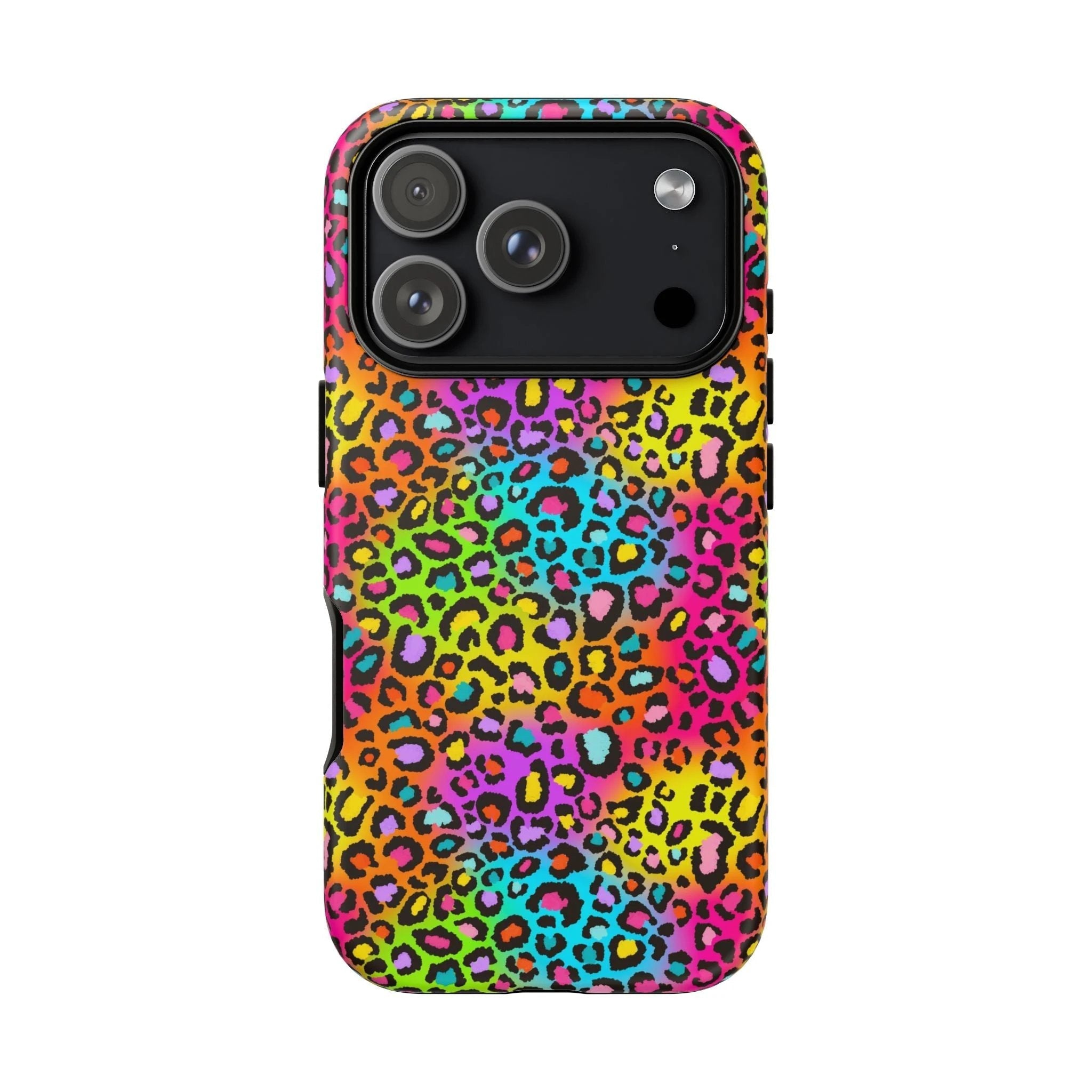 Bespattered Facade Rainbow Leopard Tough Case by Bespattered Facade
