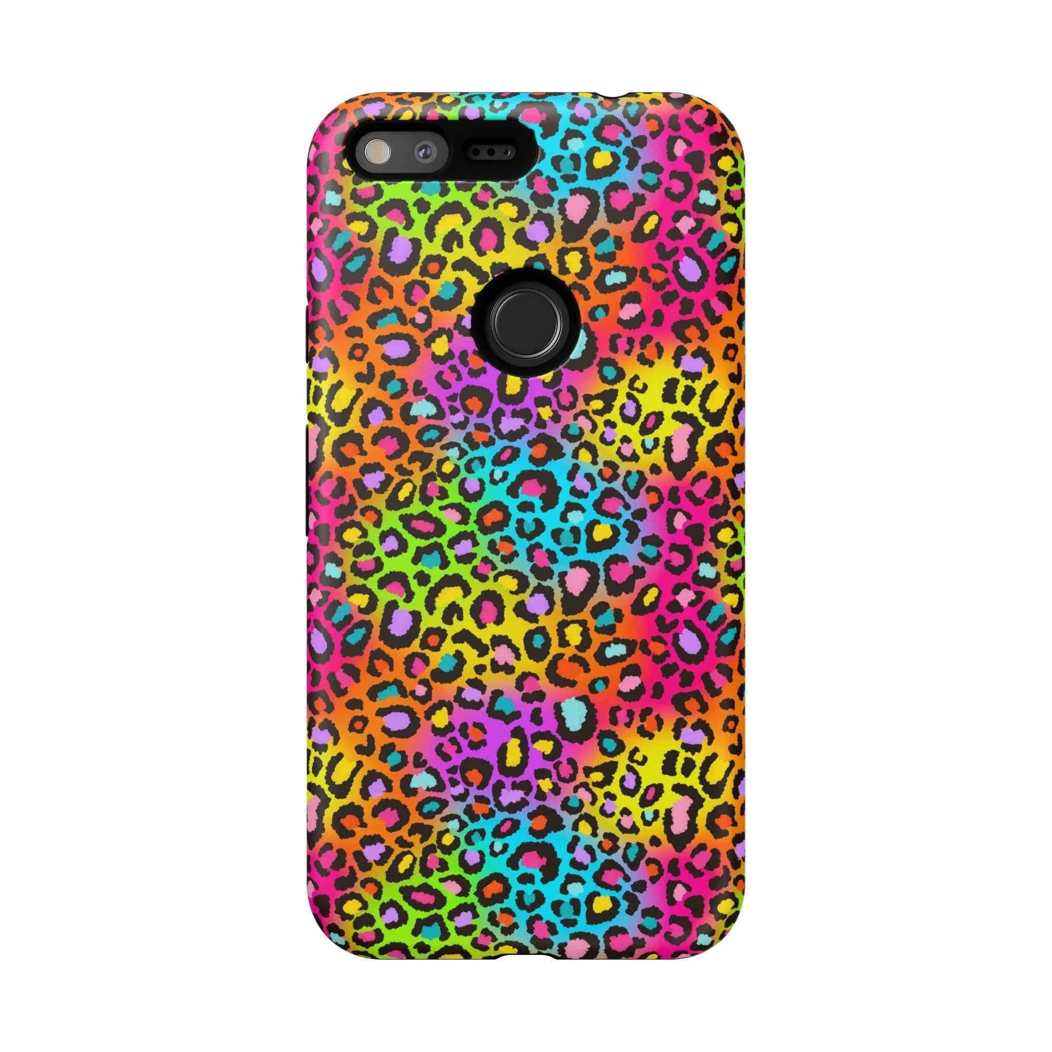 Bespattered Facade Rainbow Leopard Tough Case by Bespattered Facade