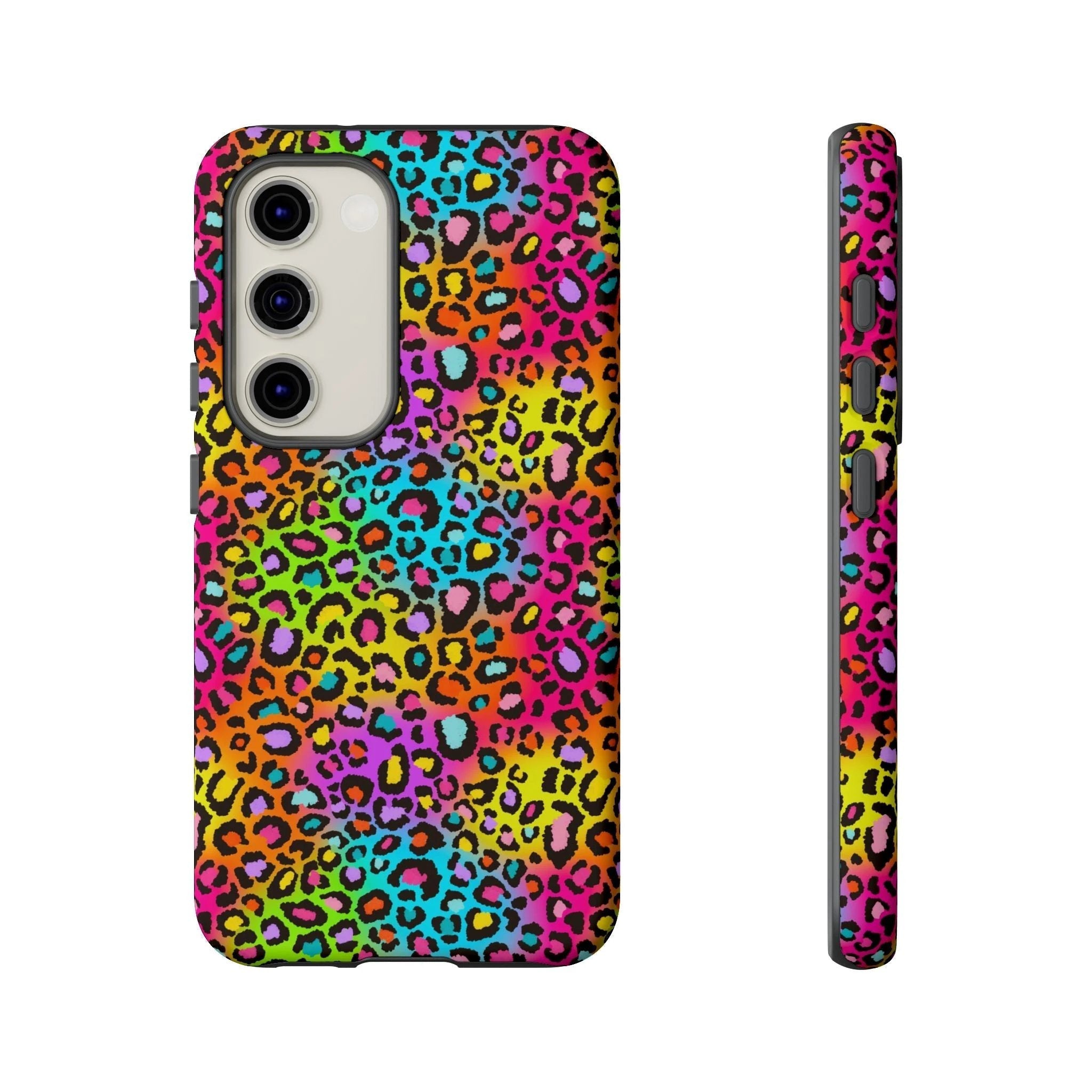 Bespattered Facade Rainbow Leopard Tough Case by Bespattered Facade