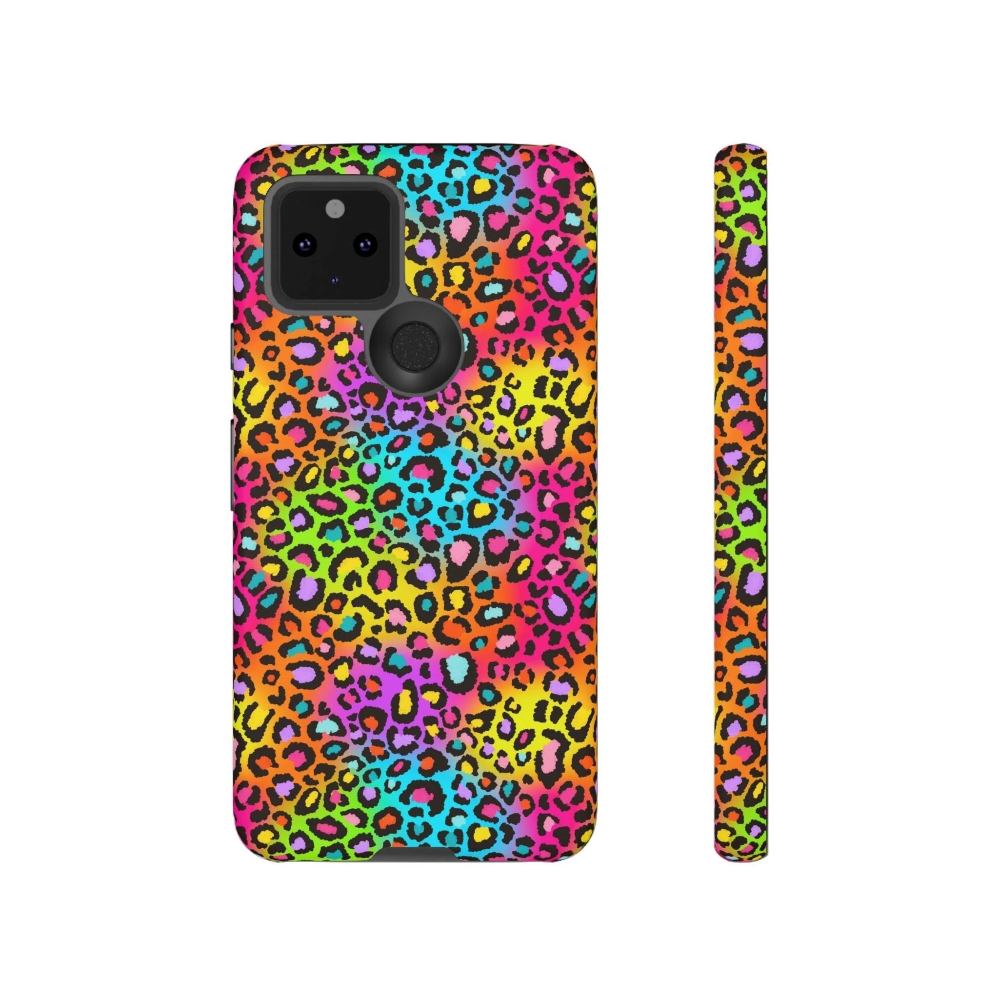 Bespattered Facade Rainbow Leopard Tough Case by Bespattered Facade