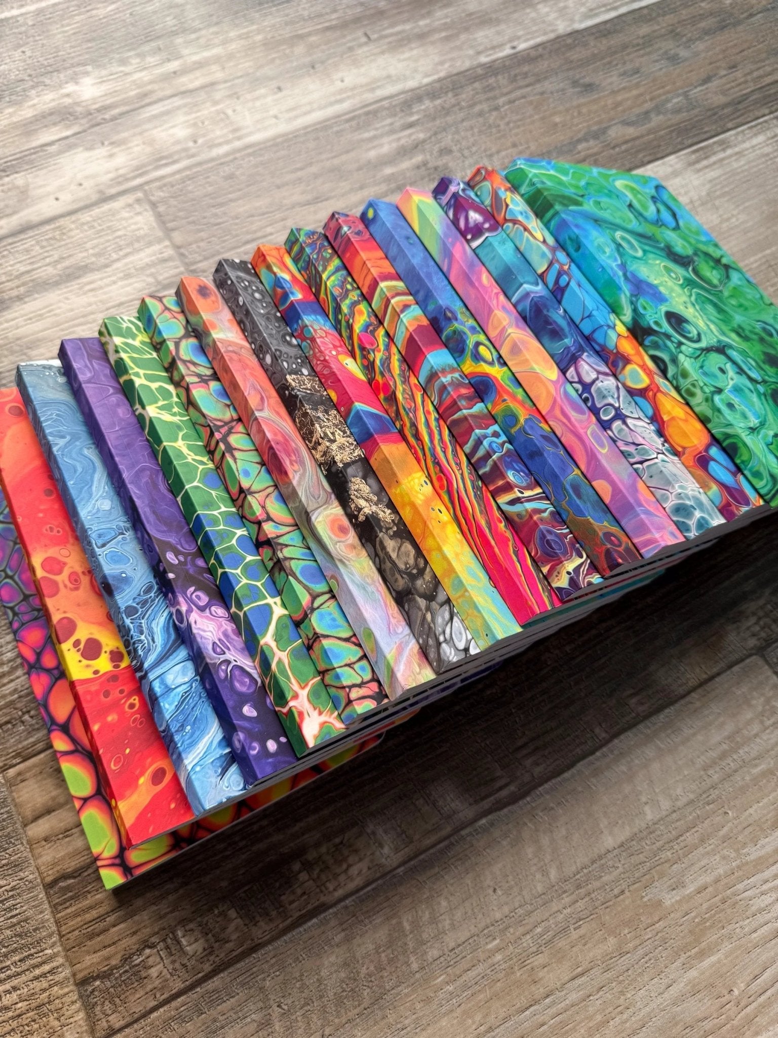Bespattered Facade "Rainbow" Notebook by Bespattered Facade