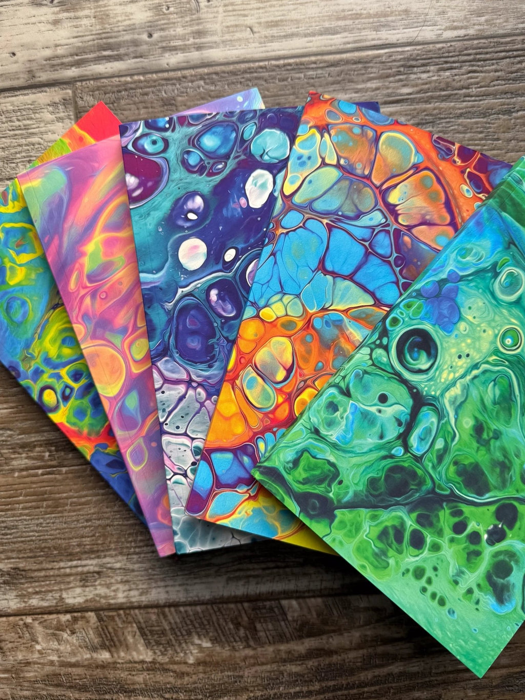 Bespattered Facade "Rainbow" Notebook by Bespattered Facade