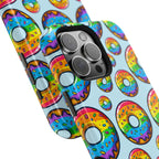 Bespattered Facade Rainbow Sprinkle Donut MagSafe Tough Case by Bespattered Facade