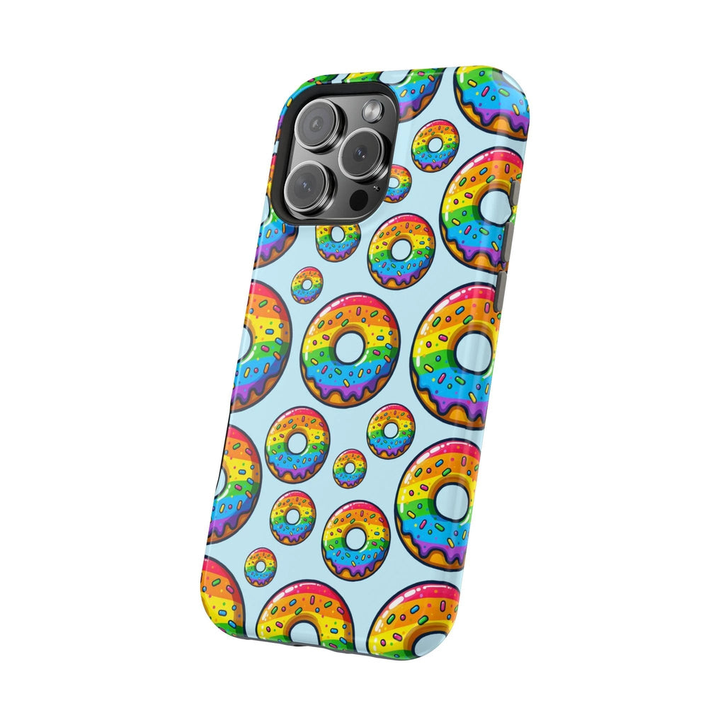 Bespattered Facade Rainbow Sprinkle Donut MagSafe Tough Case by Bespattered Facade