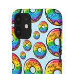 Bespattered Facade Rainbow Sprinkle Donut Snap Case by Bespattered Facade