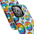 Bespattered Facade Rainbow Sprinkle Donut Tough Case by Bespattered Facade