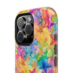 Bespattered Facade Rainbow Stars Impact-Resistant Case by Bespattered Facade