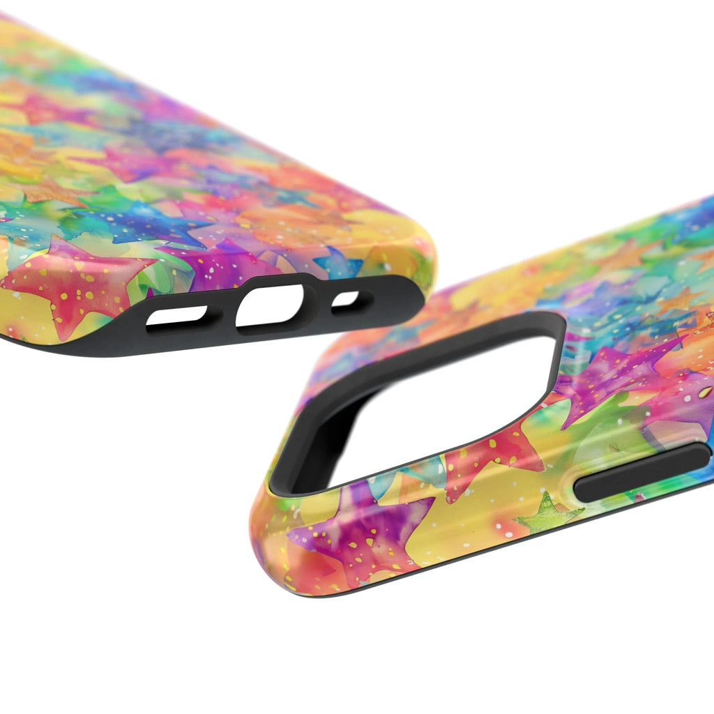 Bespattered Facade Rainbow Stars Impact-Resistant Case by Bespattered Facade