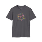 Bespattered Facade "Ugh" Floral Unisex Softstyle T-Shirt by Bespattered Facade