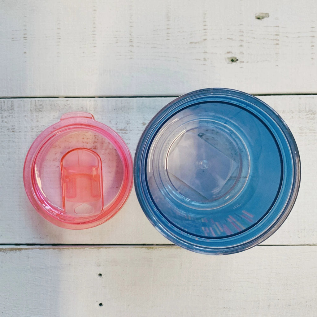 Best Age Ever Birthday Double-Wall Short Tumbler in Blue | Insulated Acrylic Travel Tumbler with Lid by The Bullish Store