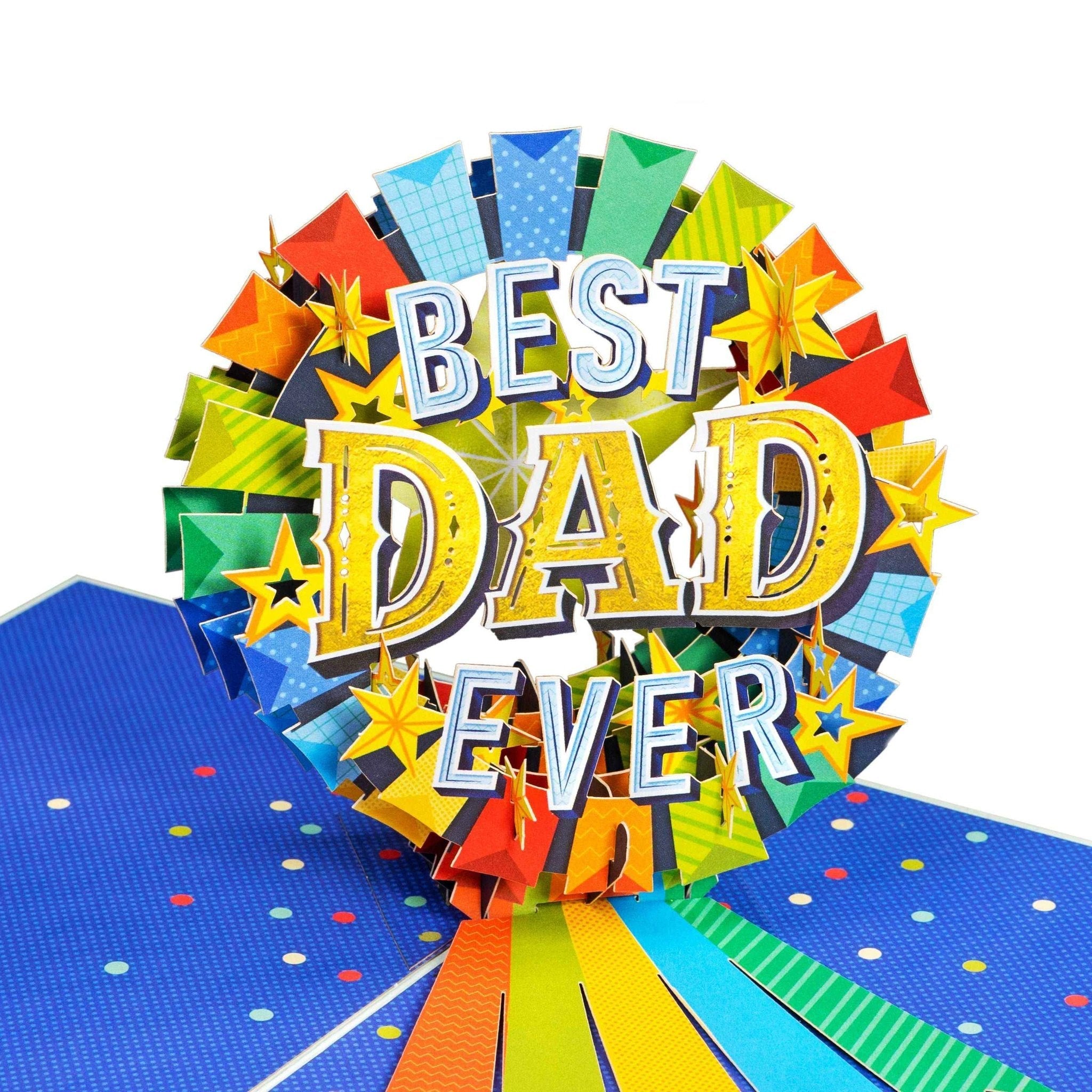 Best Dad Award Pop Up Card by Paper Love