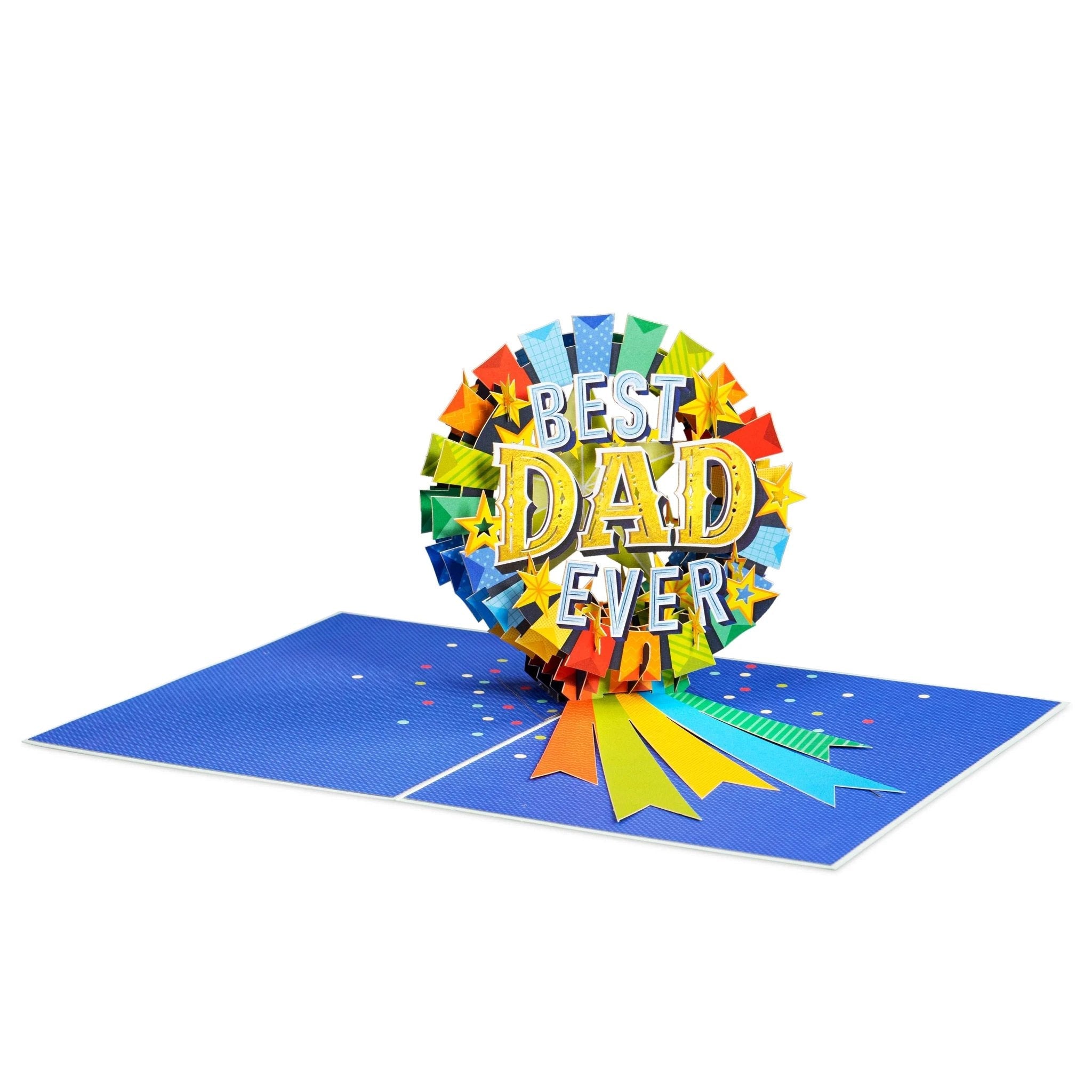 Best Dad Award Pop Up Card by Paper Love
