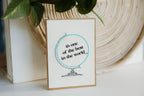 Best in the World Greeting Card by Rosies Boutique Haiti