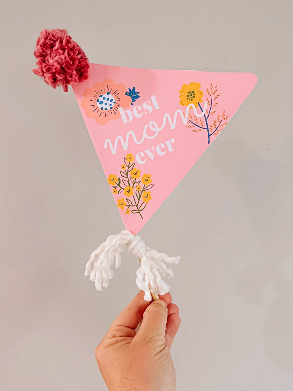 Best Mama Ever Flag by Evie Pearl Handmade