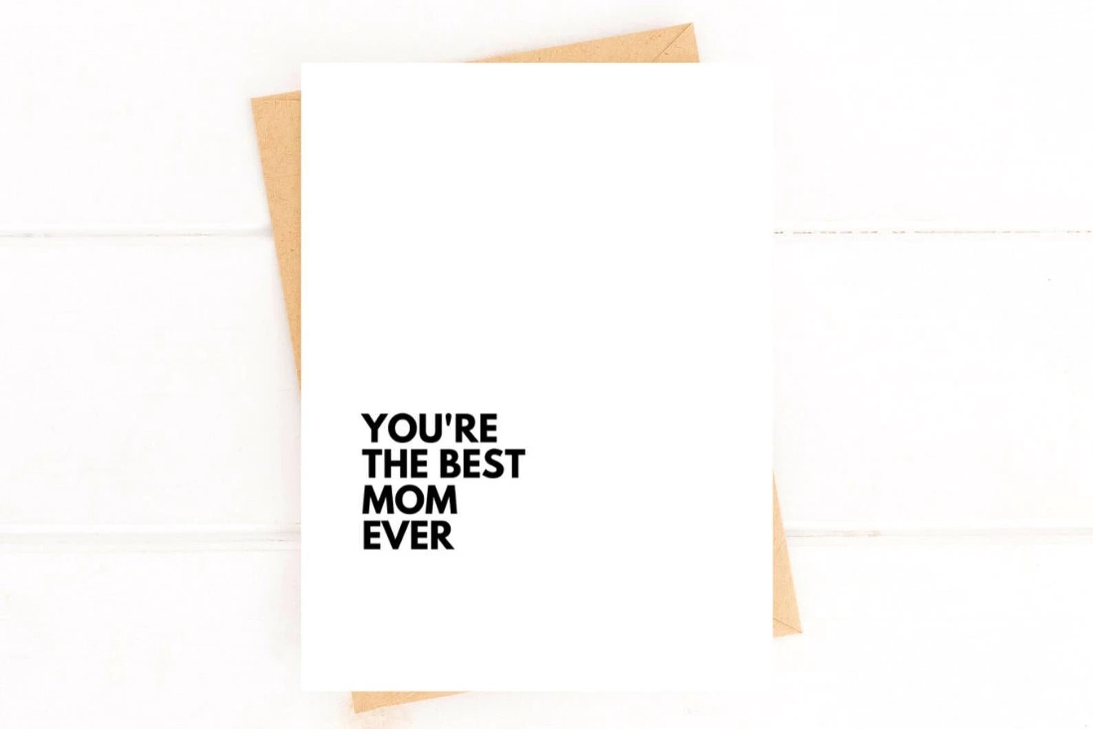 Best Mom Ever Mother's Day Card by Five Dot Post