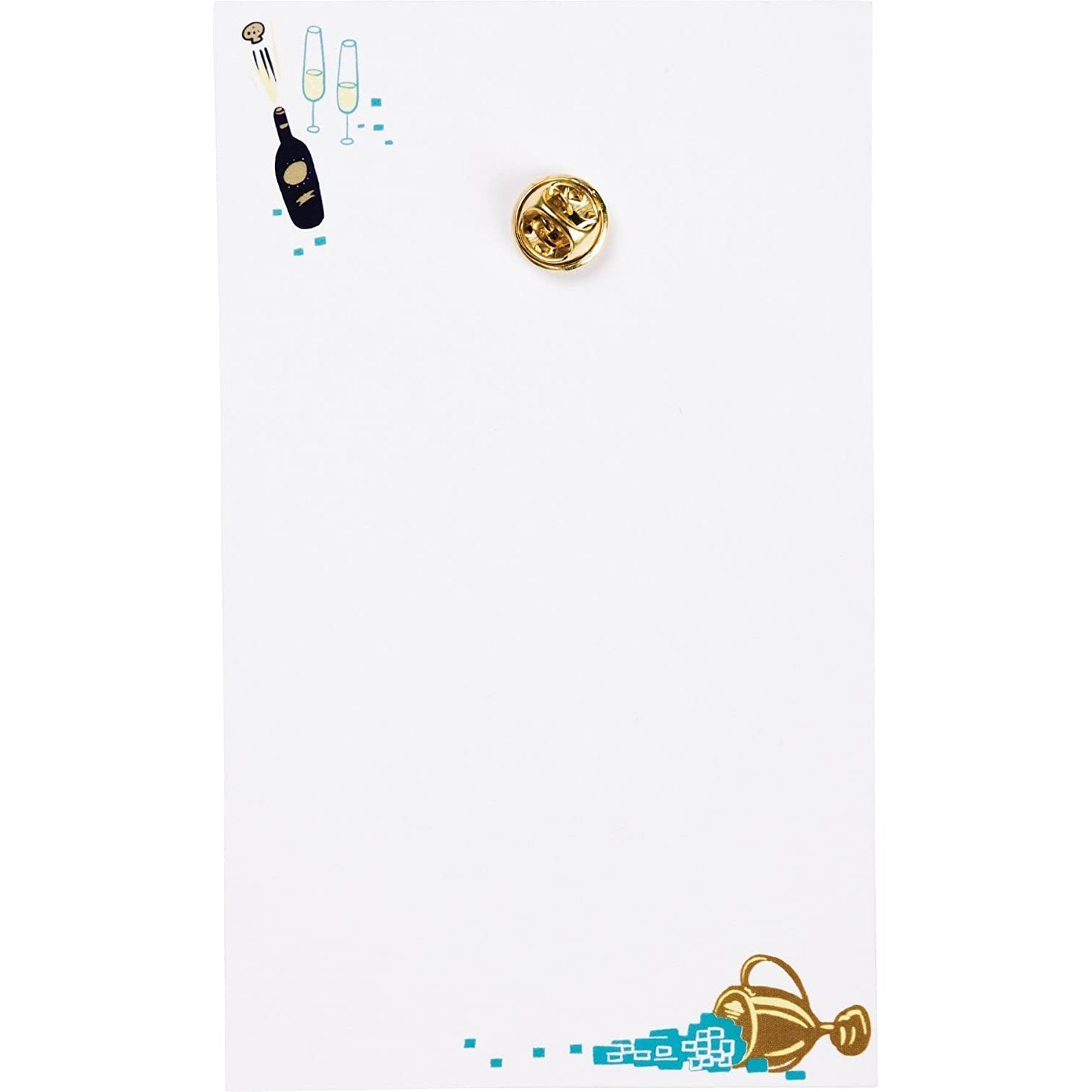 Best Mom Ever Trophy Enamel Pin and Card Pins La Vie Bien Best Mom Ever Trophy Enamel Pin and Card