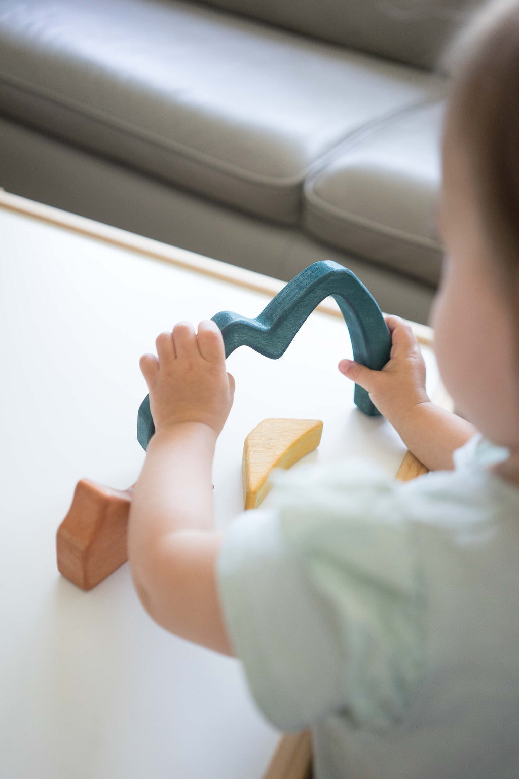 Wooden Arch stacker Mountains