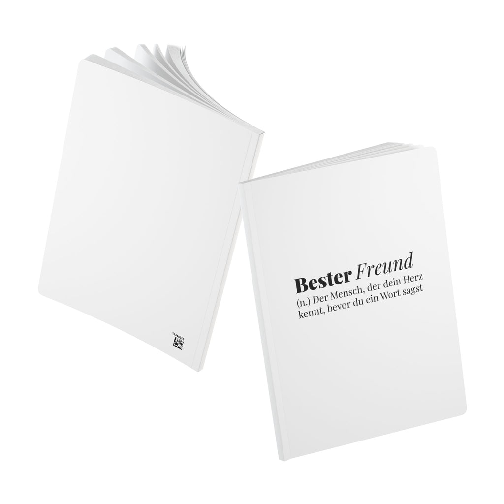 Bester Freund definition journal - Softcover Notebook, German friendship quote Paper products La Vie Bien Bester Freund definition journal - Softcover Notebook, German friendship quote