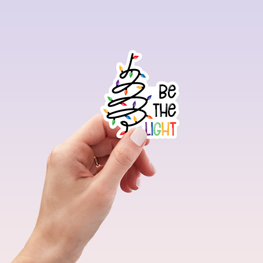 Be The Light Sticker
