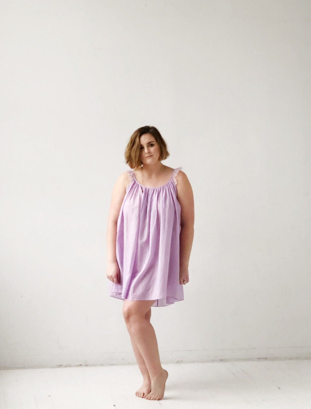 Betty Babydoll in Cotton Silk Blend PAJAMAS La Vie Bien Betty Babydoll in Cotton Silk Blend