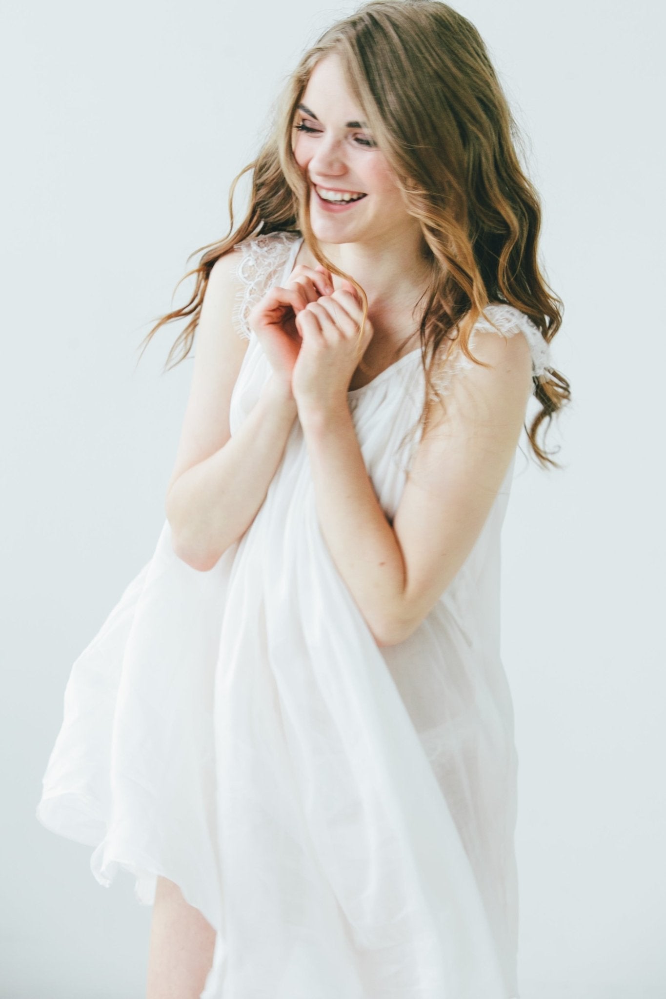 Betty Babydoll in Cotton Silk Blend PAJAMAS La Vie Bien Betty Babydoll in Cotton Silk Blend