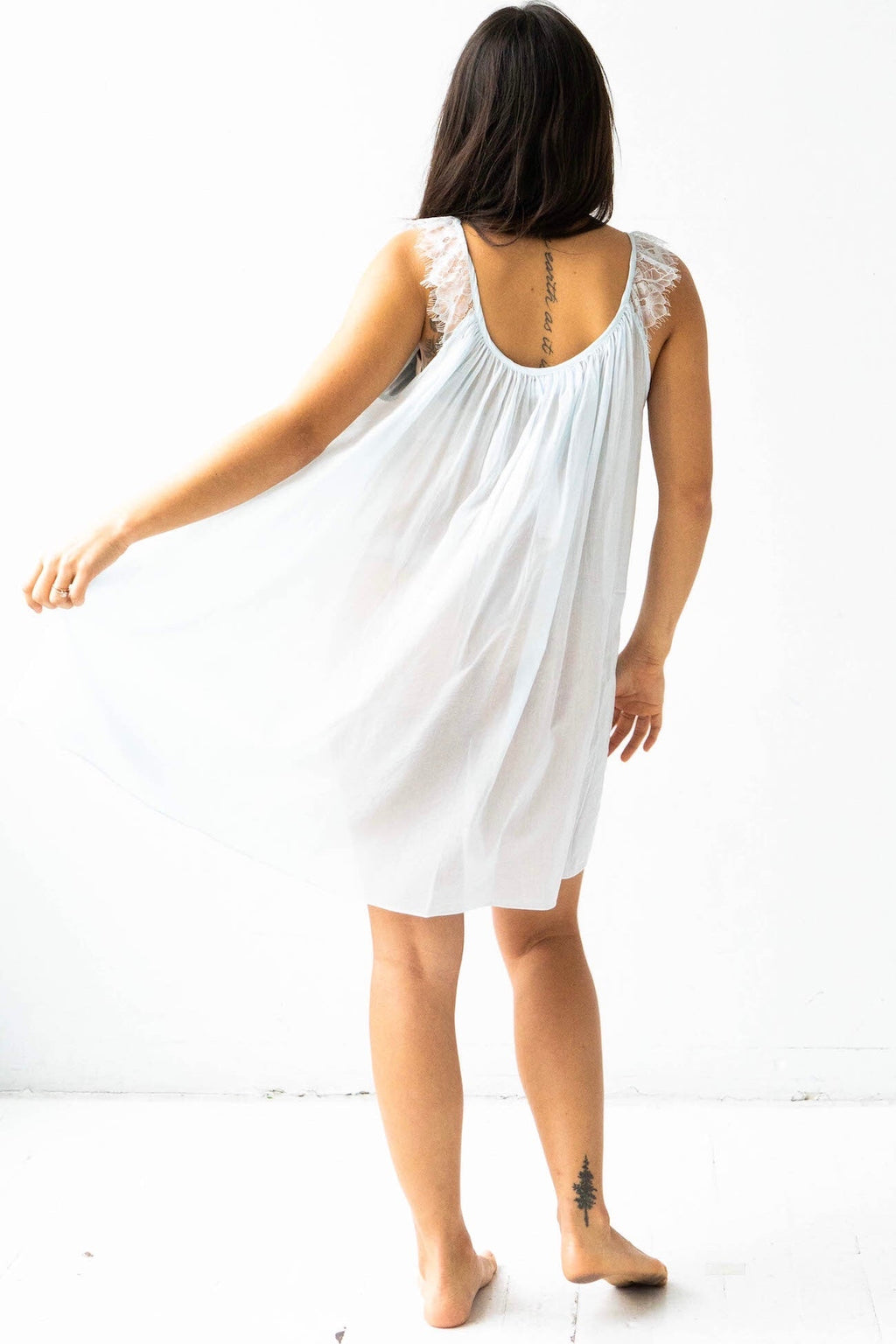 Betty Babydoll in Cotton Silk Blend PAJAMAS La Vie Bien Betty Babydoll in Cotton Silk Blend