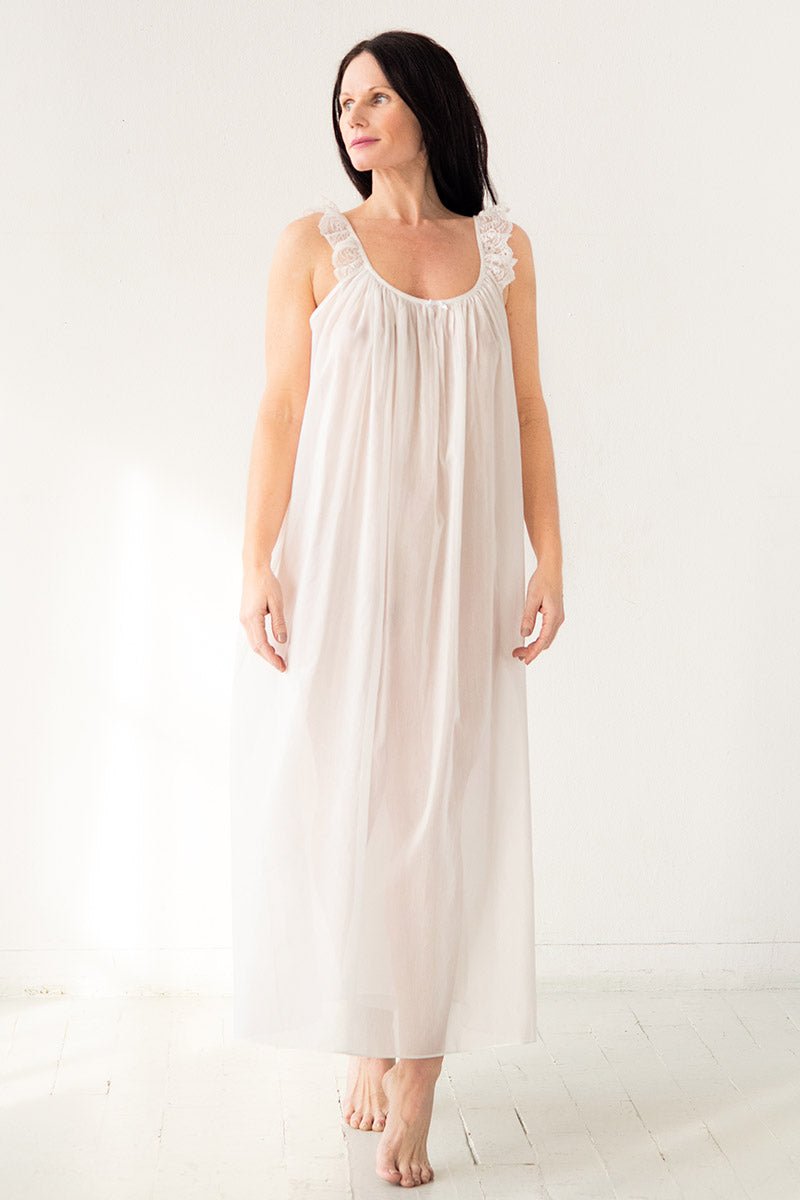 Betty Long Gown – Extended Size NIGHTGOWN La Vie Bien Betty Long Gown – Extended Size
