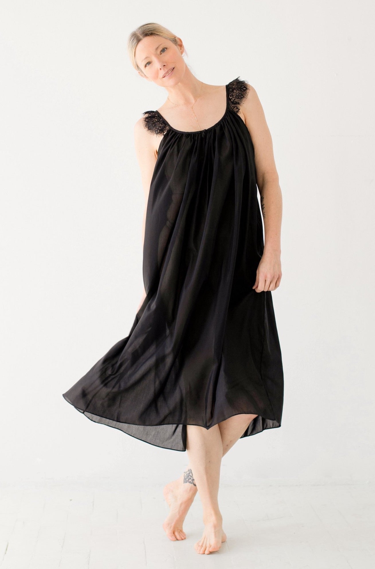 Betty Long Gown NIGHTGOWN La Vie Bien Betty Long Gown