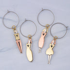 Between Sisters Wine Charms - Set of 4 Serveware La Vie Bien Between Sisters Wine Charms - Set of 4