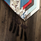 Chinese Style Zen Fabric Long Table Runner
