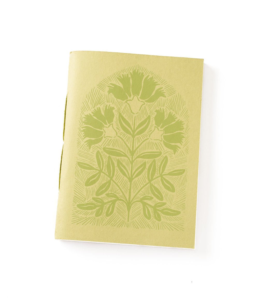 Bhakti Sage 5x7 Self Care Journal - Recycled Paper HME stock line La Vie Bien Bhakti Sage 5x7 Self Care Journal - Recycled Paper