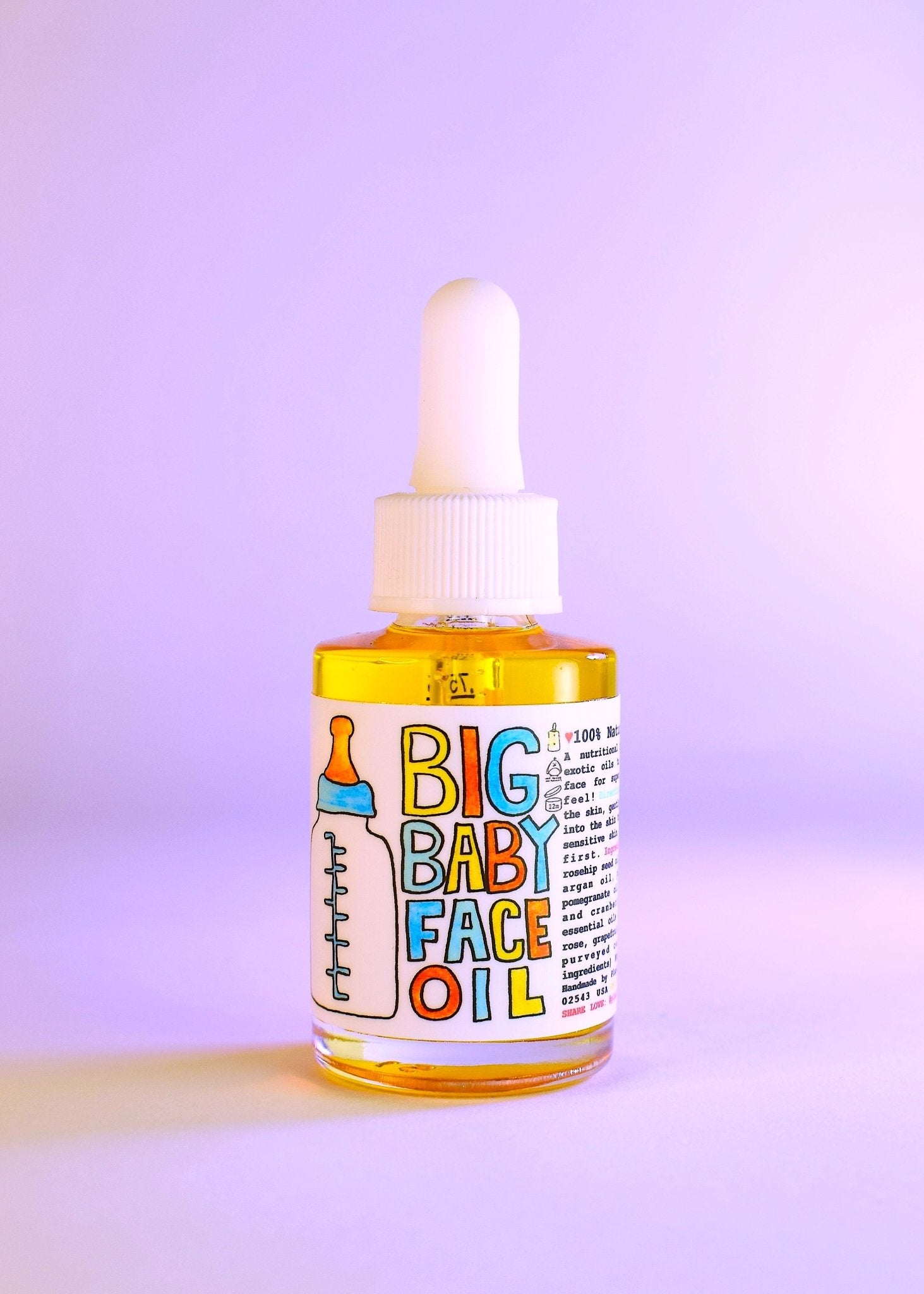 Big Baby Face Oil La Vie Bien Big Baby Face Oil