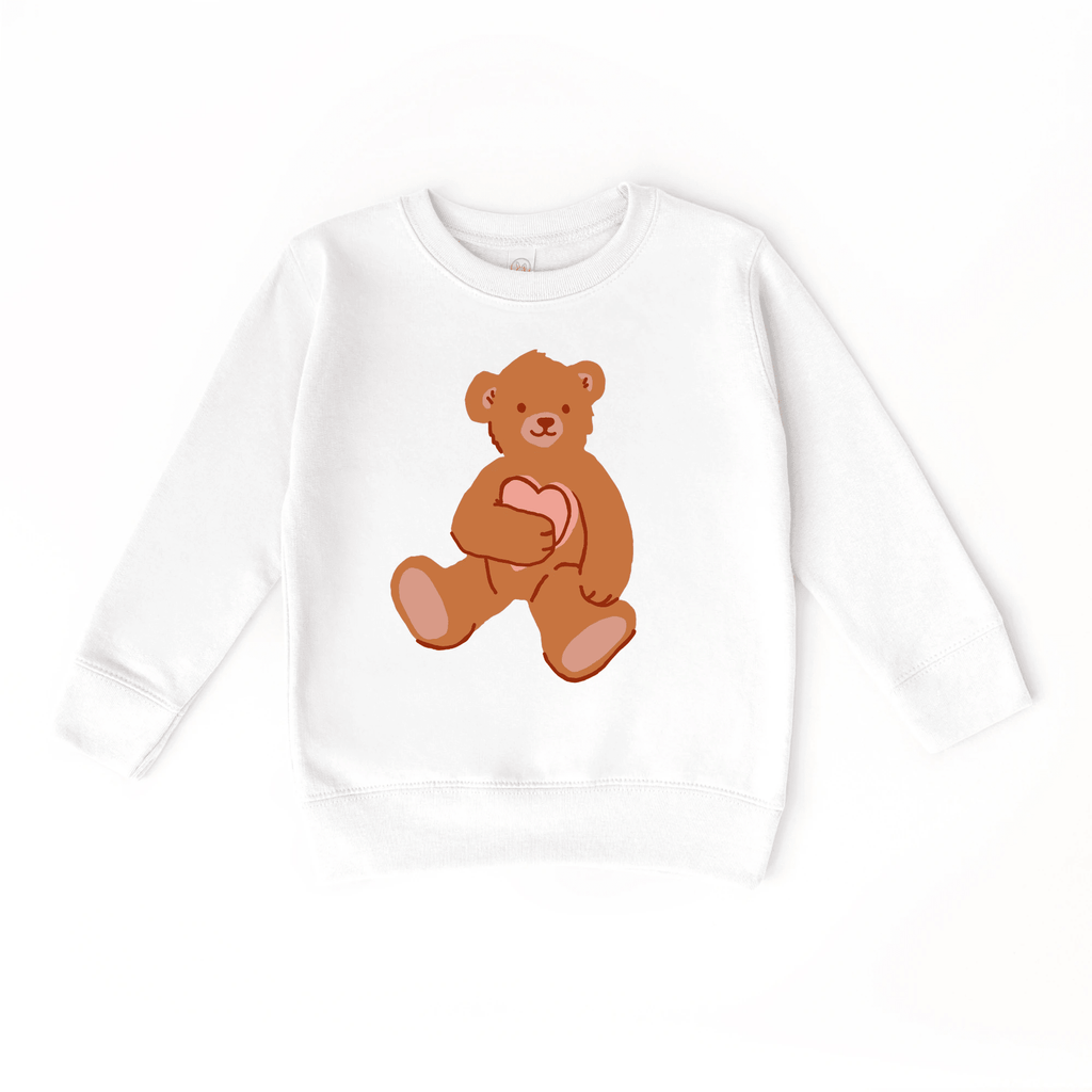 Big Bear Love toddler and youth Sweatshirt, Valentine's Day collection by Benny and Ray Apparel