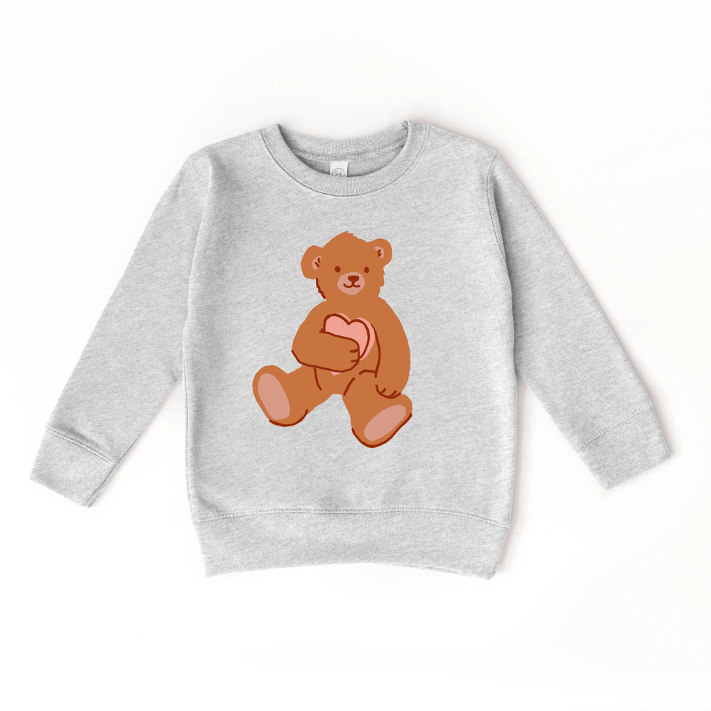 Big Bear Love toddler and youth Sweatshirt, Valentine's Day collection by Benny and Ray Apparel