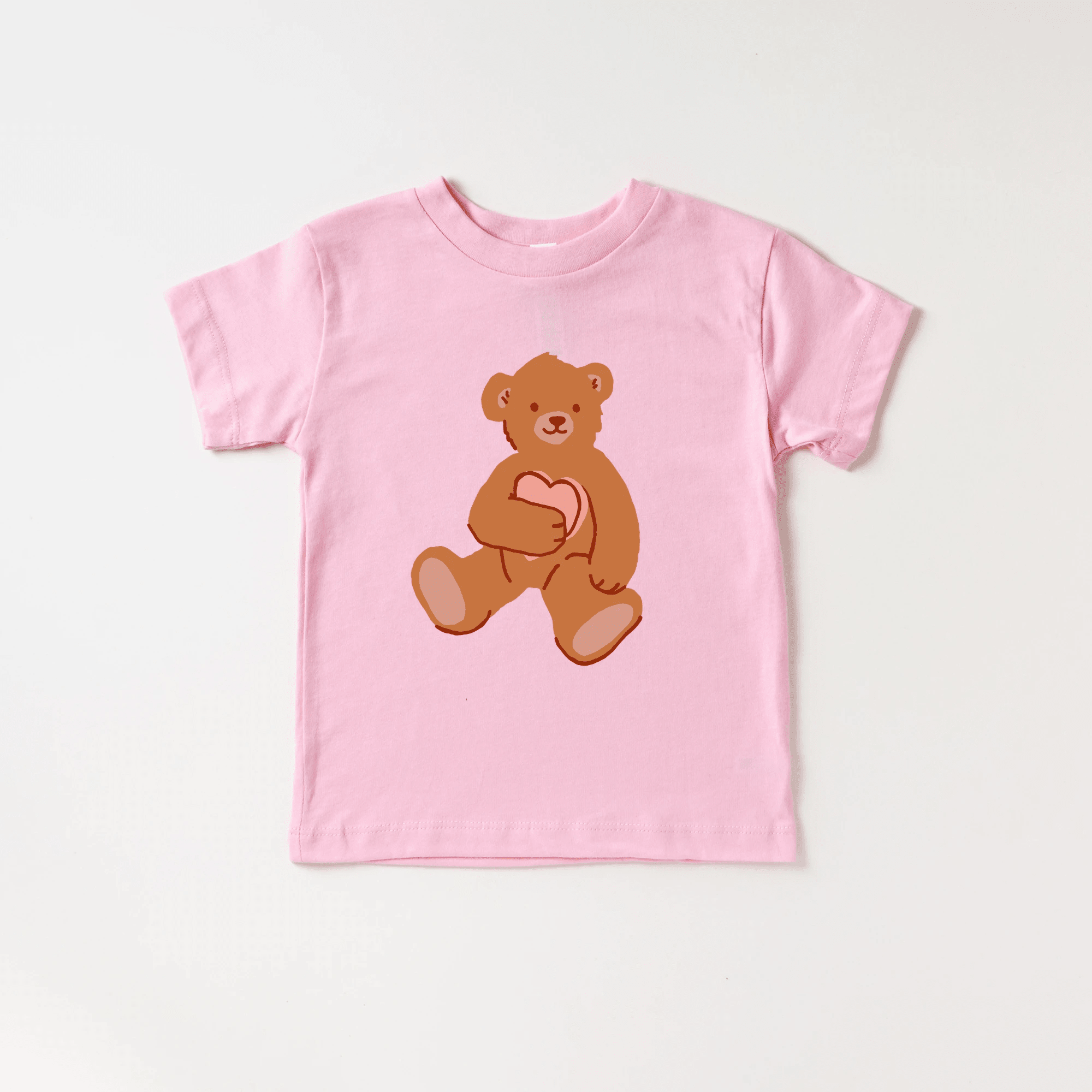 Big Bear Love toddler and youth tee shirt, Valentine's Day collection by Benny and Ray Apparel
