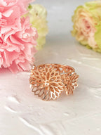 Big Bouquet Filigree Ring by Ash & Rose